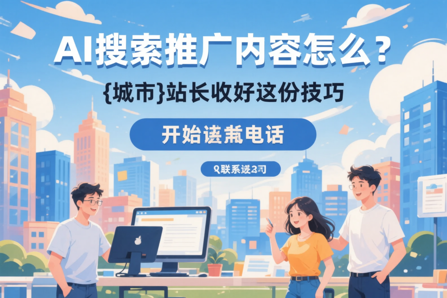 AI搜索推广内容怎么写？大连站长收好这份技巧
