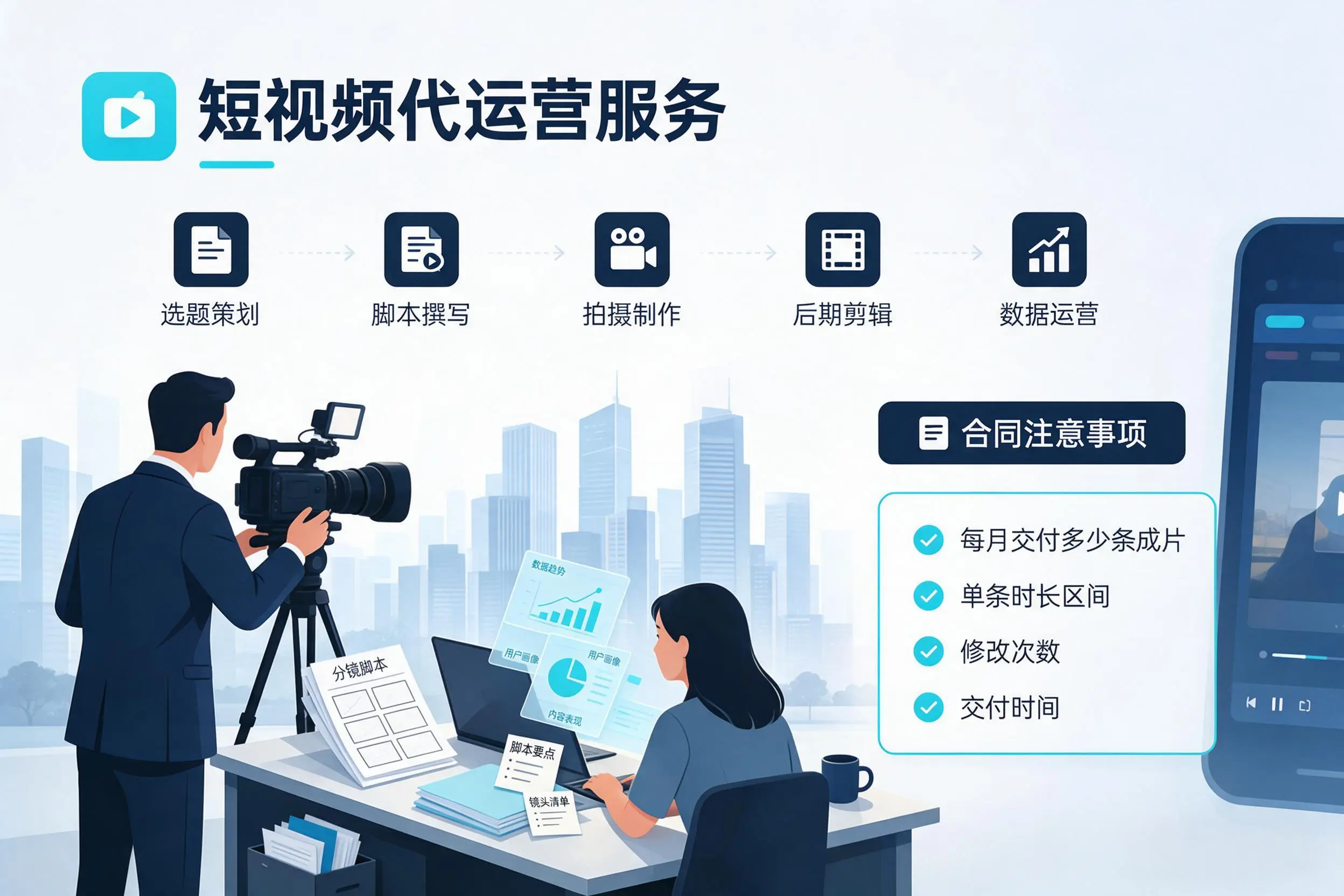 短视频代运营包含哪些服务？大连企业常见问题科普