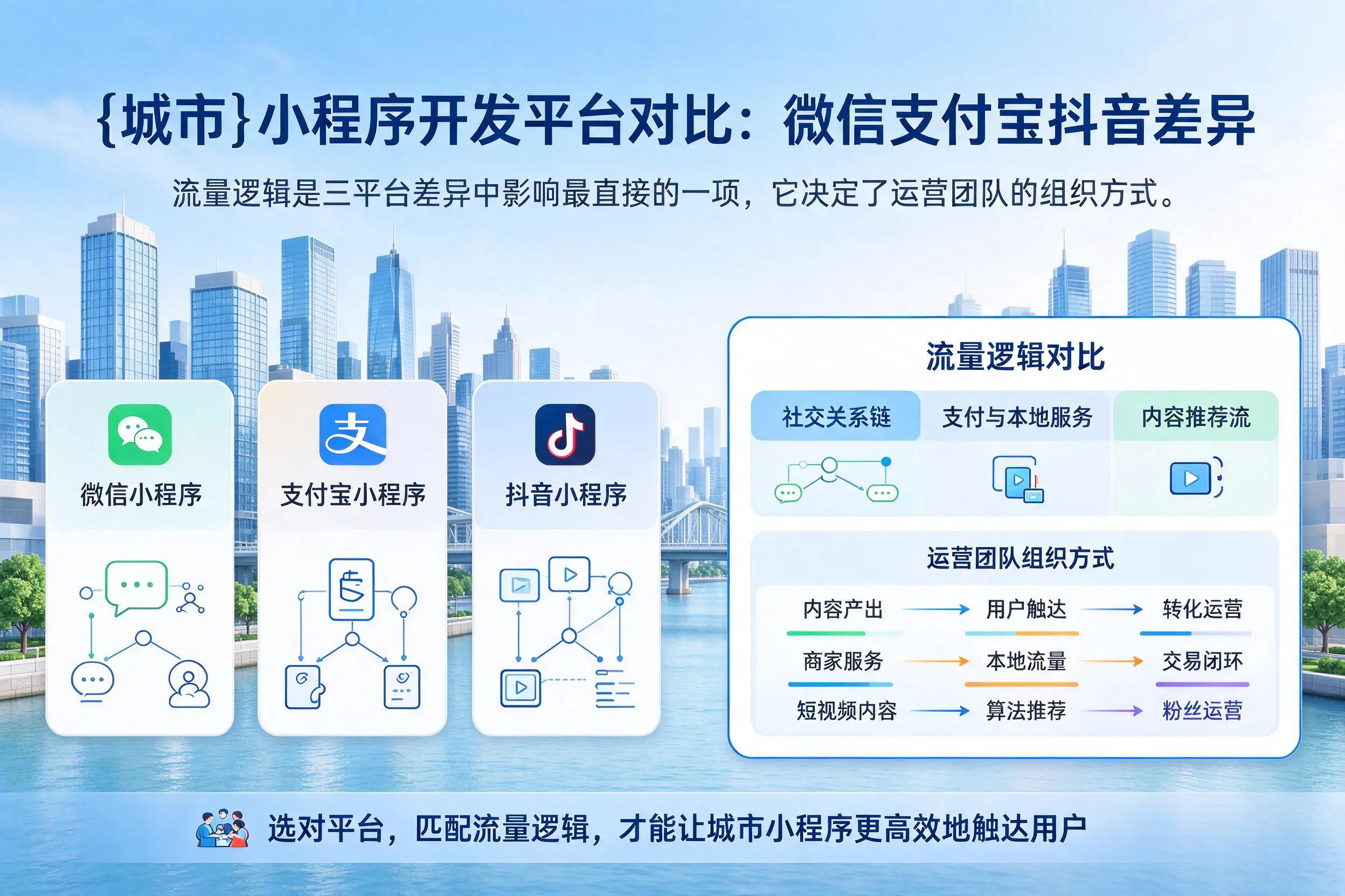 大连小程序开发平台对比：微信支付宝抖音差异