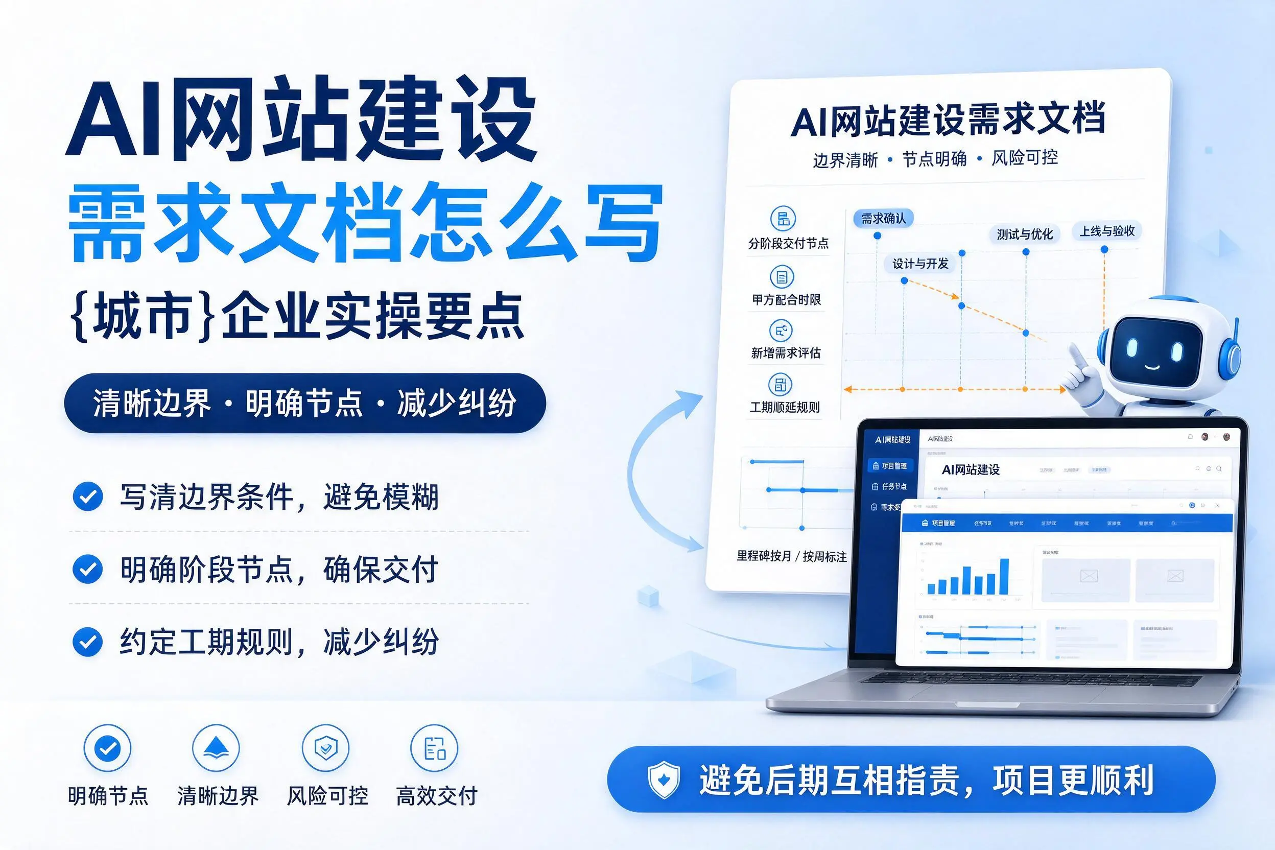 AI网站建设需求文档怎么写，大连企业实操要点